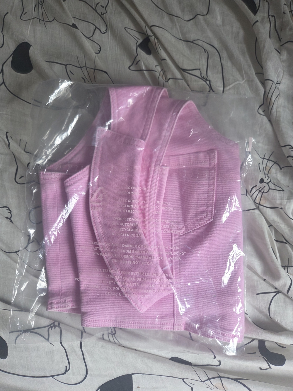 Vs PINK Denim halter Top NWT